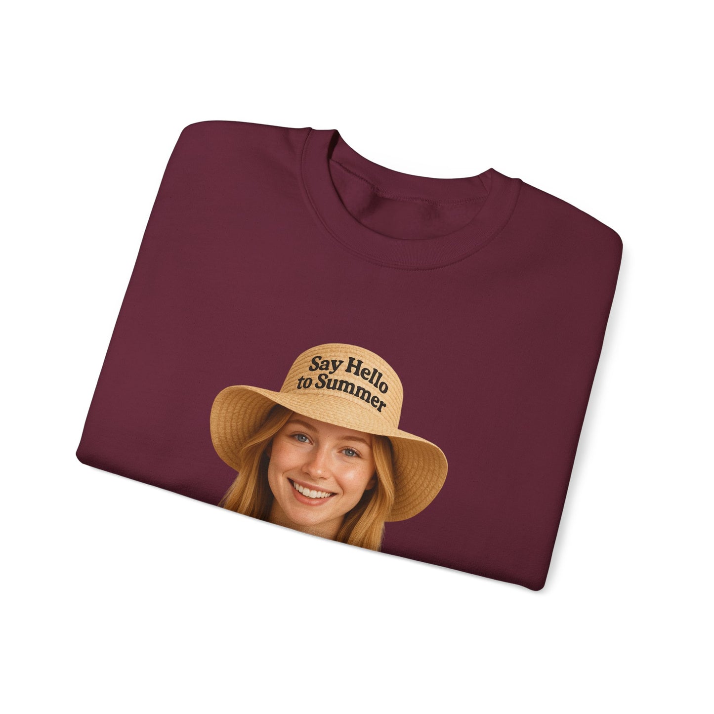 Say Hello to Summer Crewneck Sweatshirt
