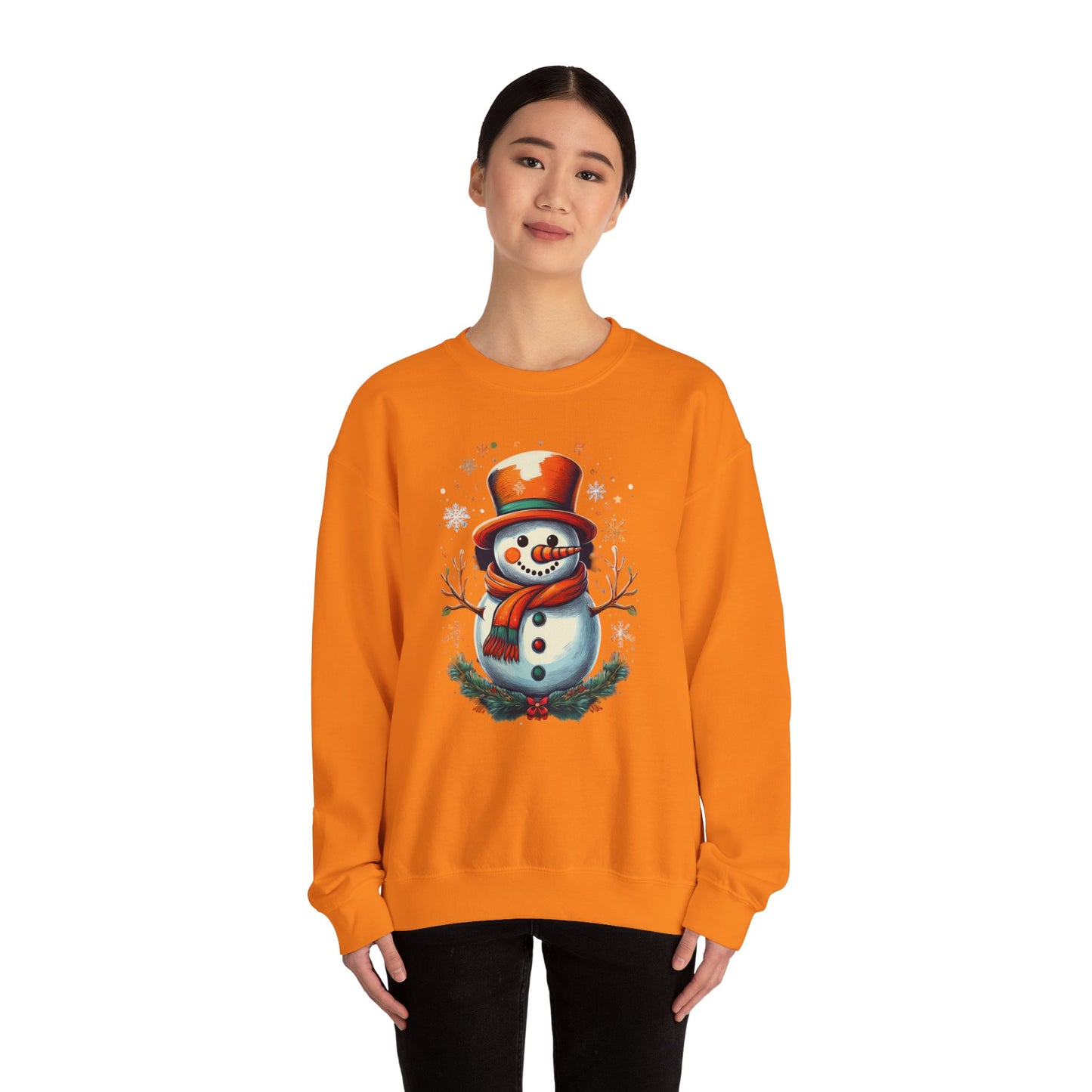 Cozy Snowman Unisex Sweatshirt