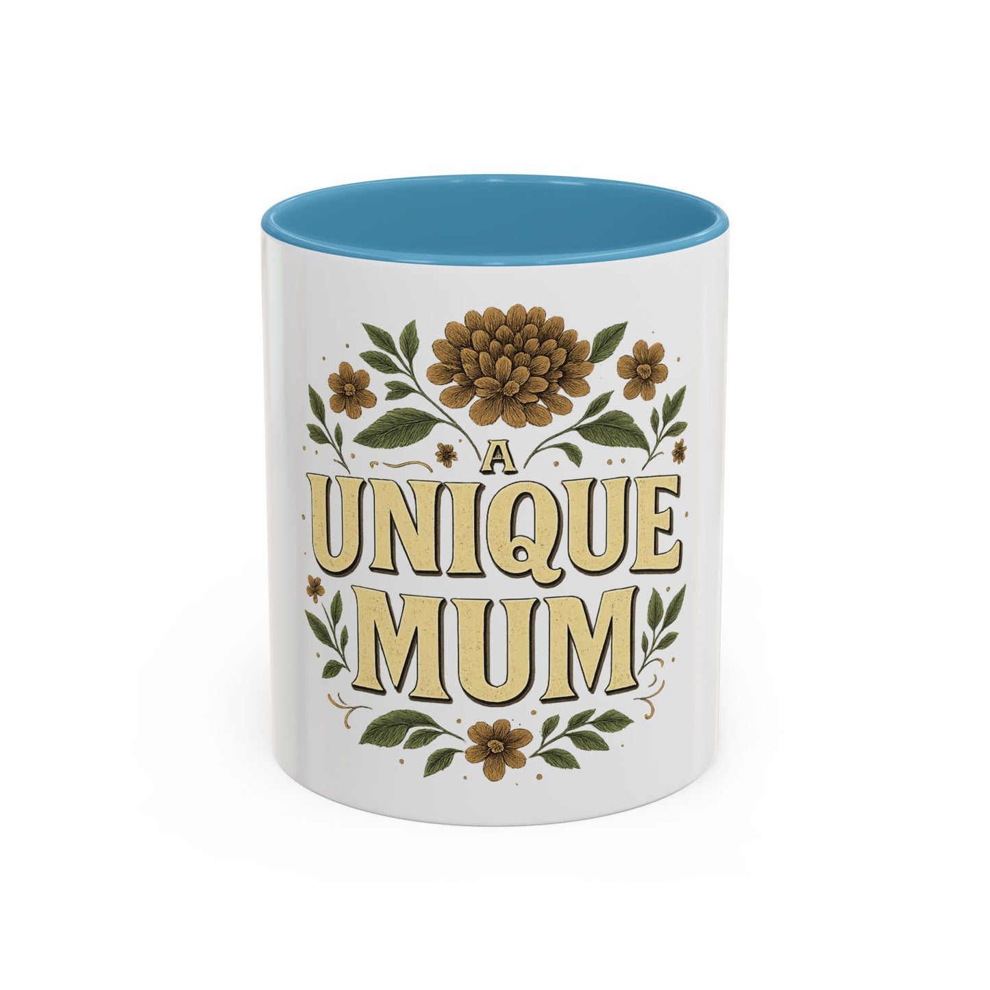 A Unique Mum Accent Coffee Mug