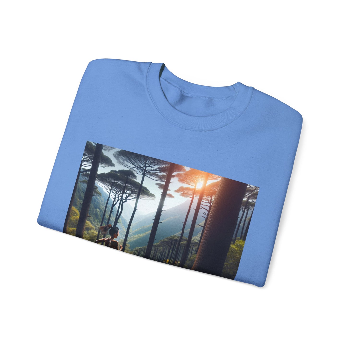 Nature-Inspired Unisex Crewneck Sweatshirt