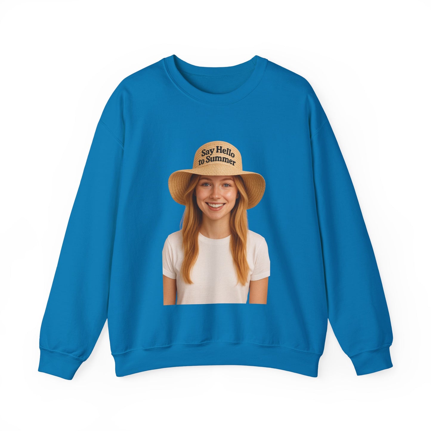 Say Hello to Summer Crewneck Sweatshirt