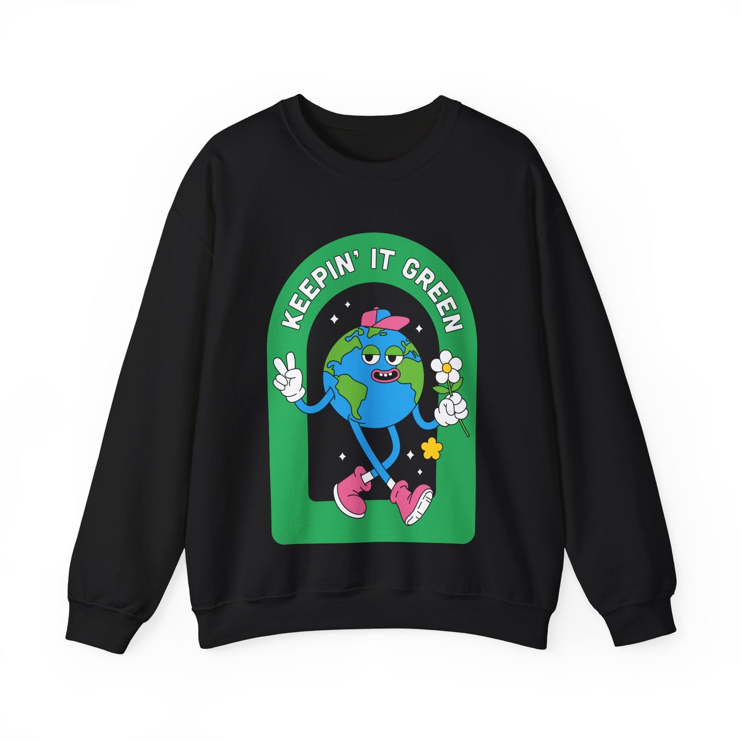 Eco-Friendly Crewneck Sweatshirt