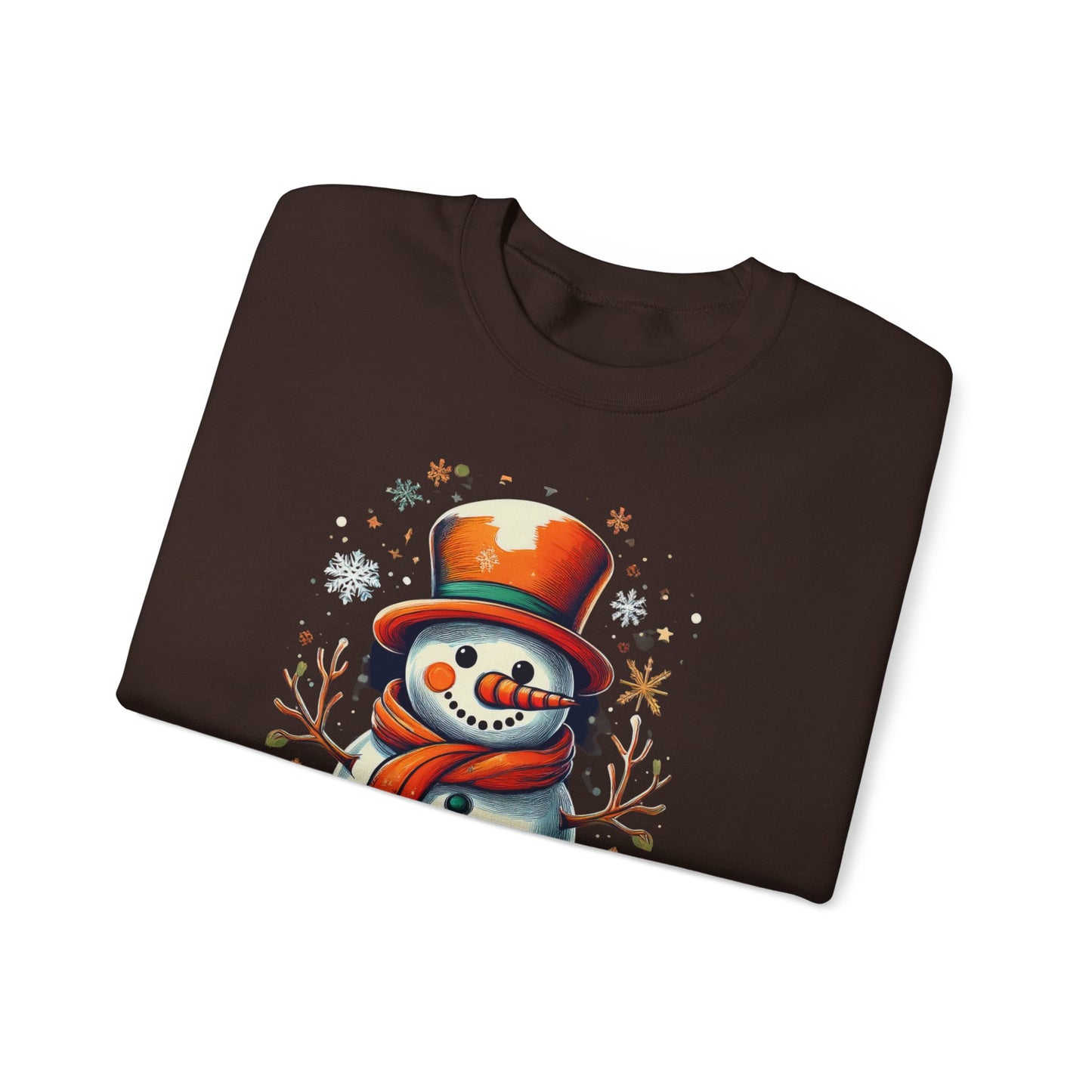 Cozy Snowman Unisex Sweatshirt