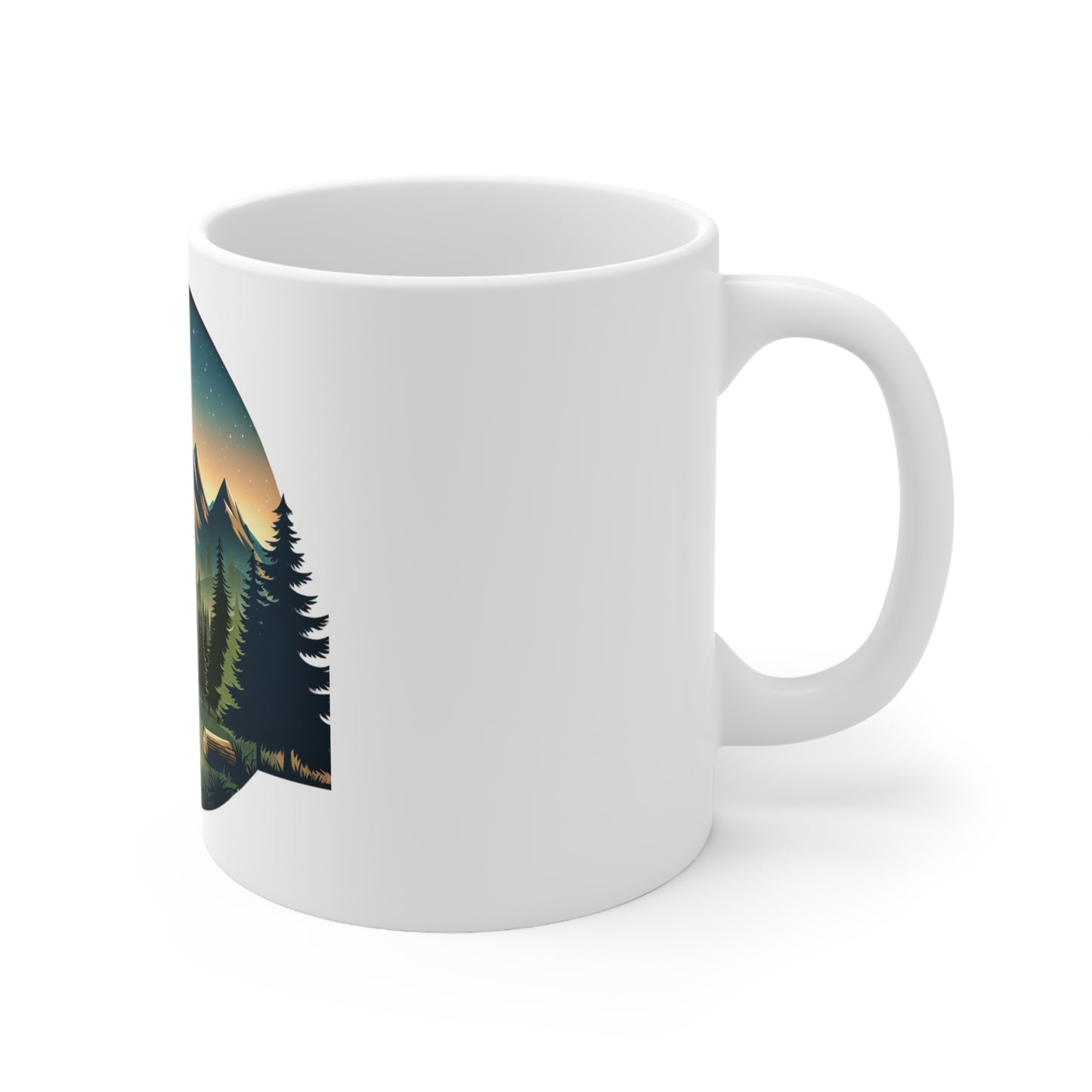 Mountain Science Ceramic Cup