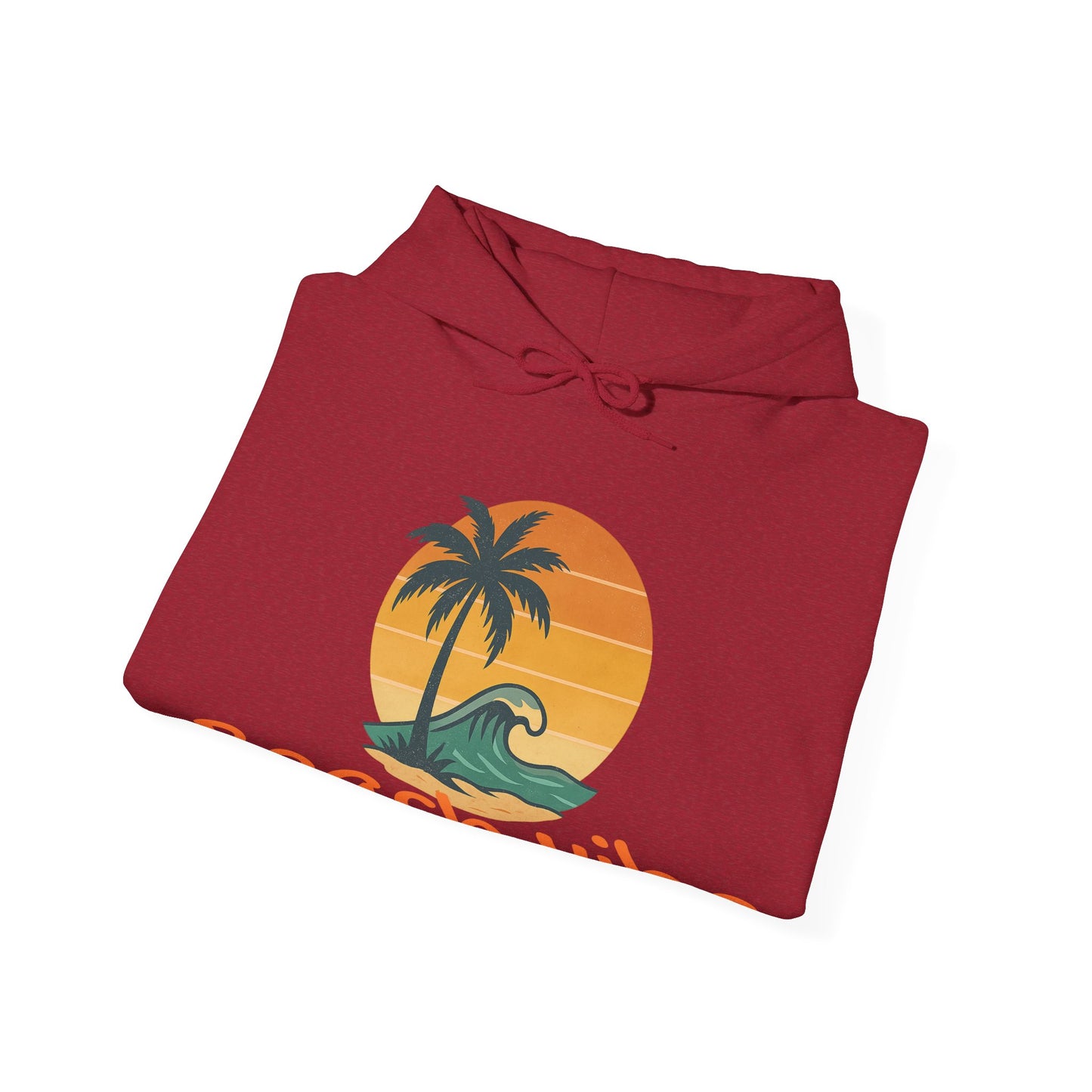 Beach Vibes Unisex Heavy Blend Hooded Sweatshirt