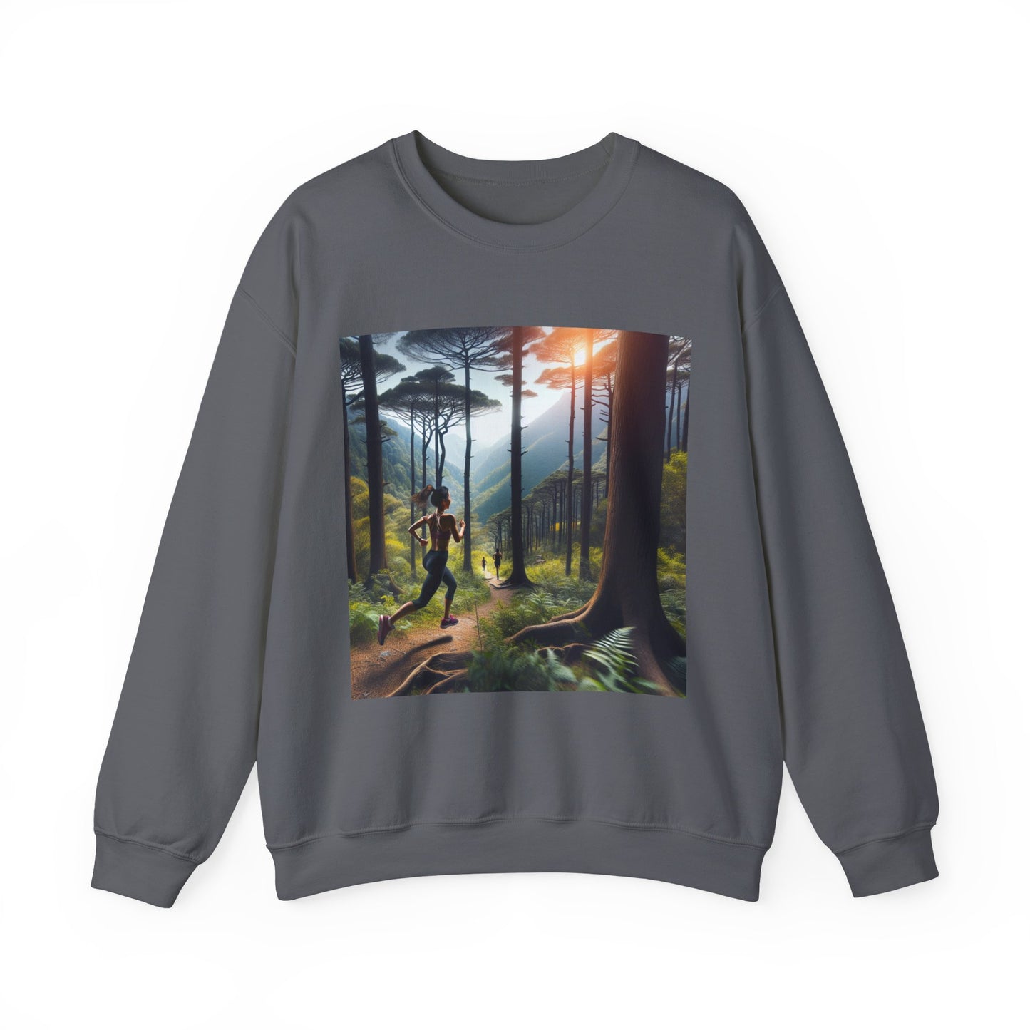Nature-Inspired Unisex Crewneck Sweatshirt