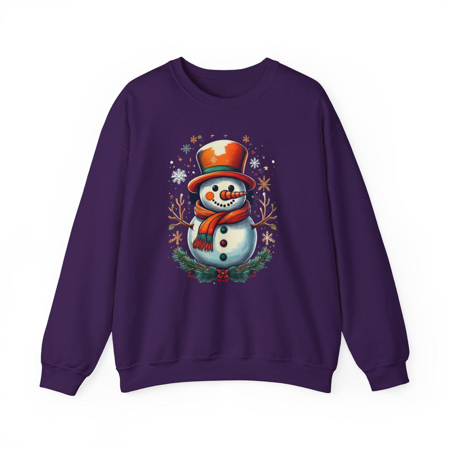 Cozy Snowman Unisex Sweatshirt