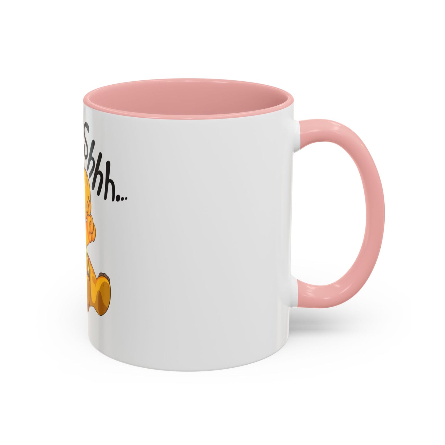 Adorable cartoon Shhh... Dinosaur Accent Coffee Mug