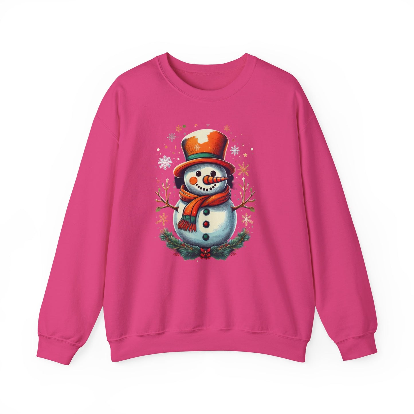 Cozy Snowman Unisex Sweatshirt