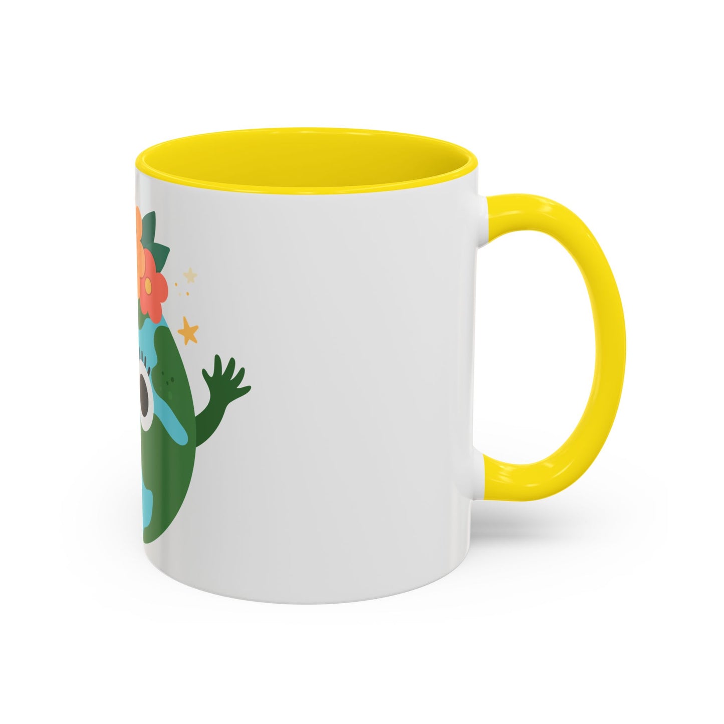 Cute Earth-Themed Coffee Mug