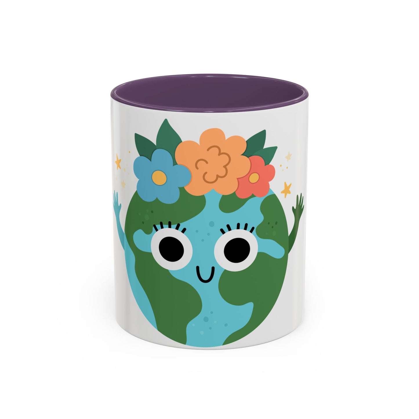 Cute Earth-Themed Coffee Mug