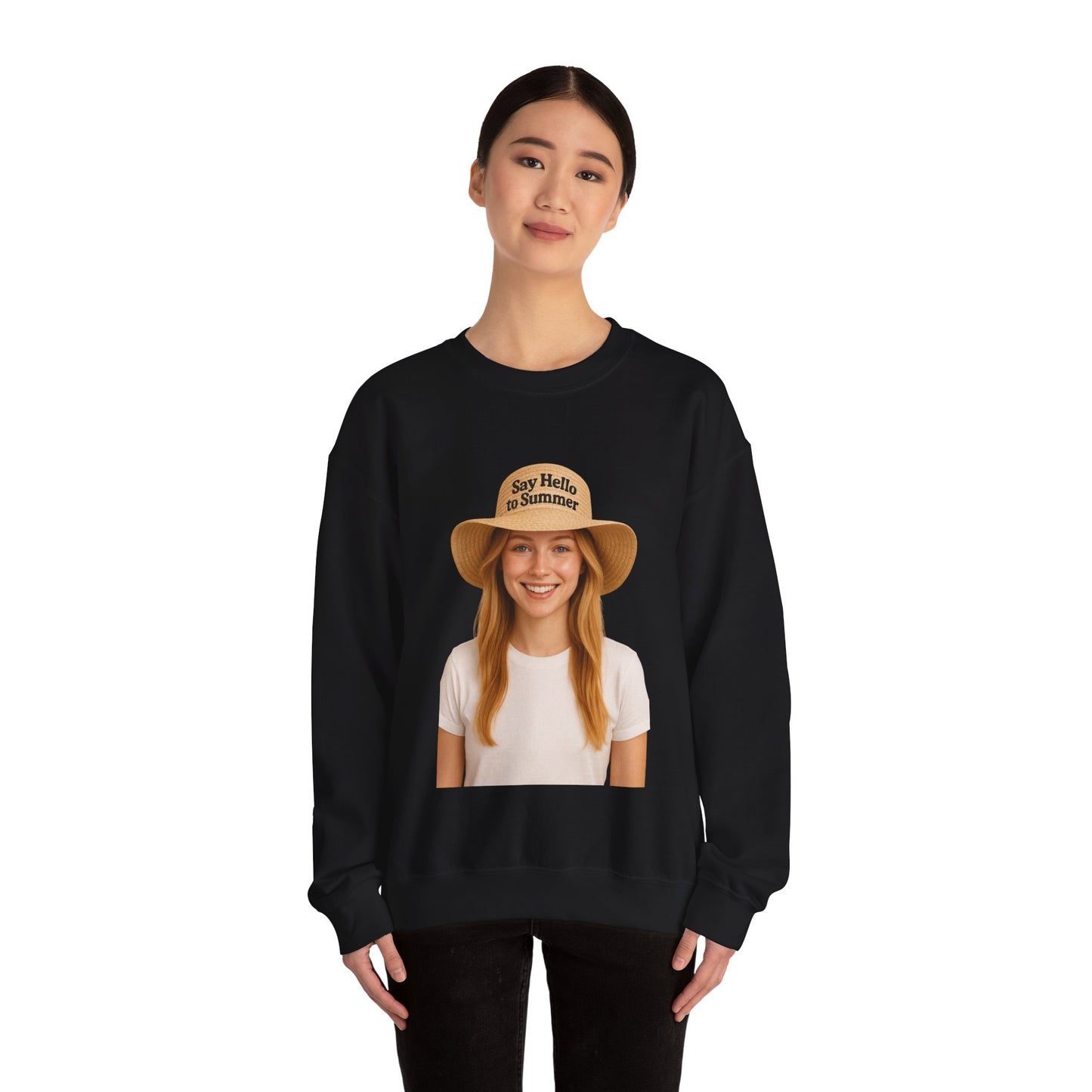 Say Hello to Summer Crewneck Sweatshirt