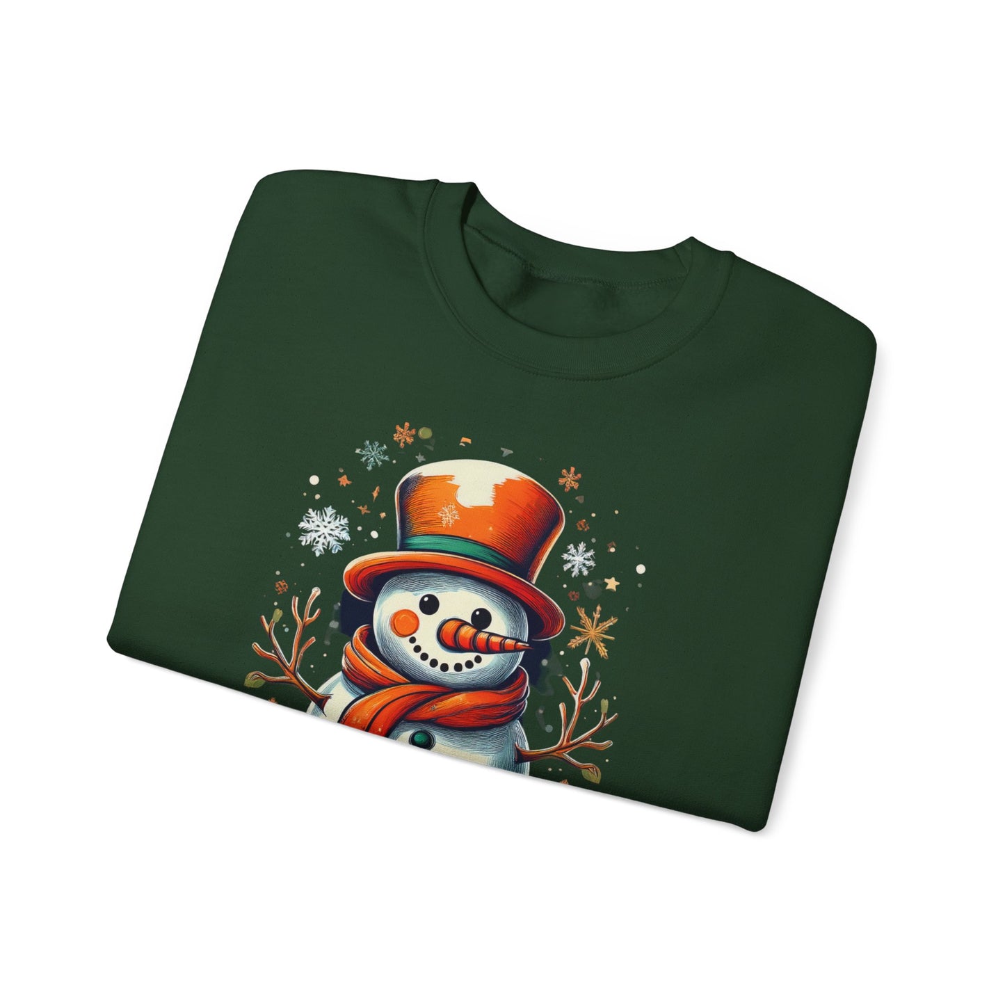 Cozy Snowman Unisex Sweatshirt