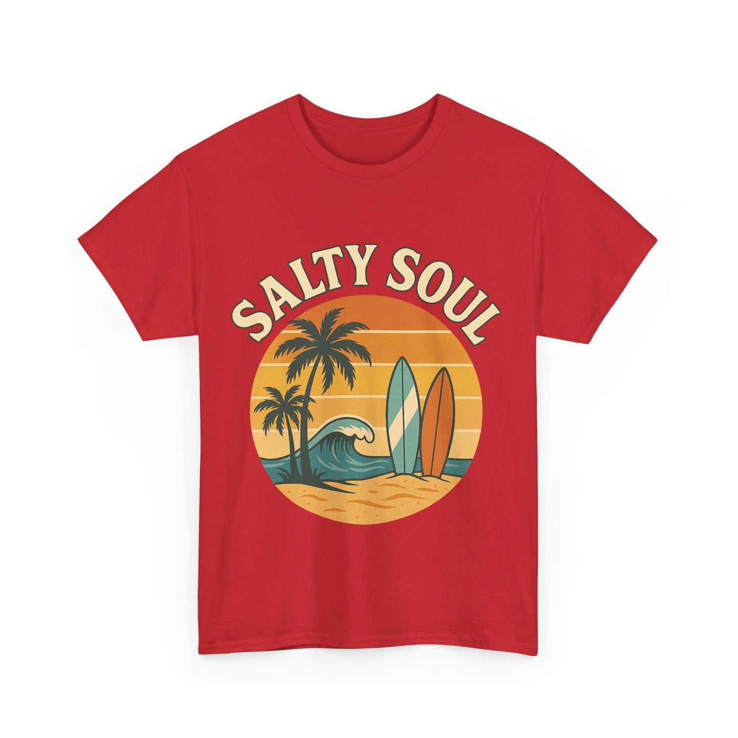 Salty Soul Unisex Heavy Cotton T-Shirt