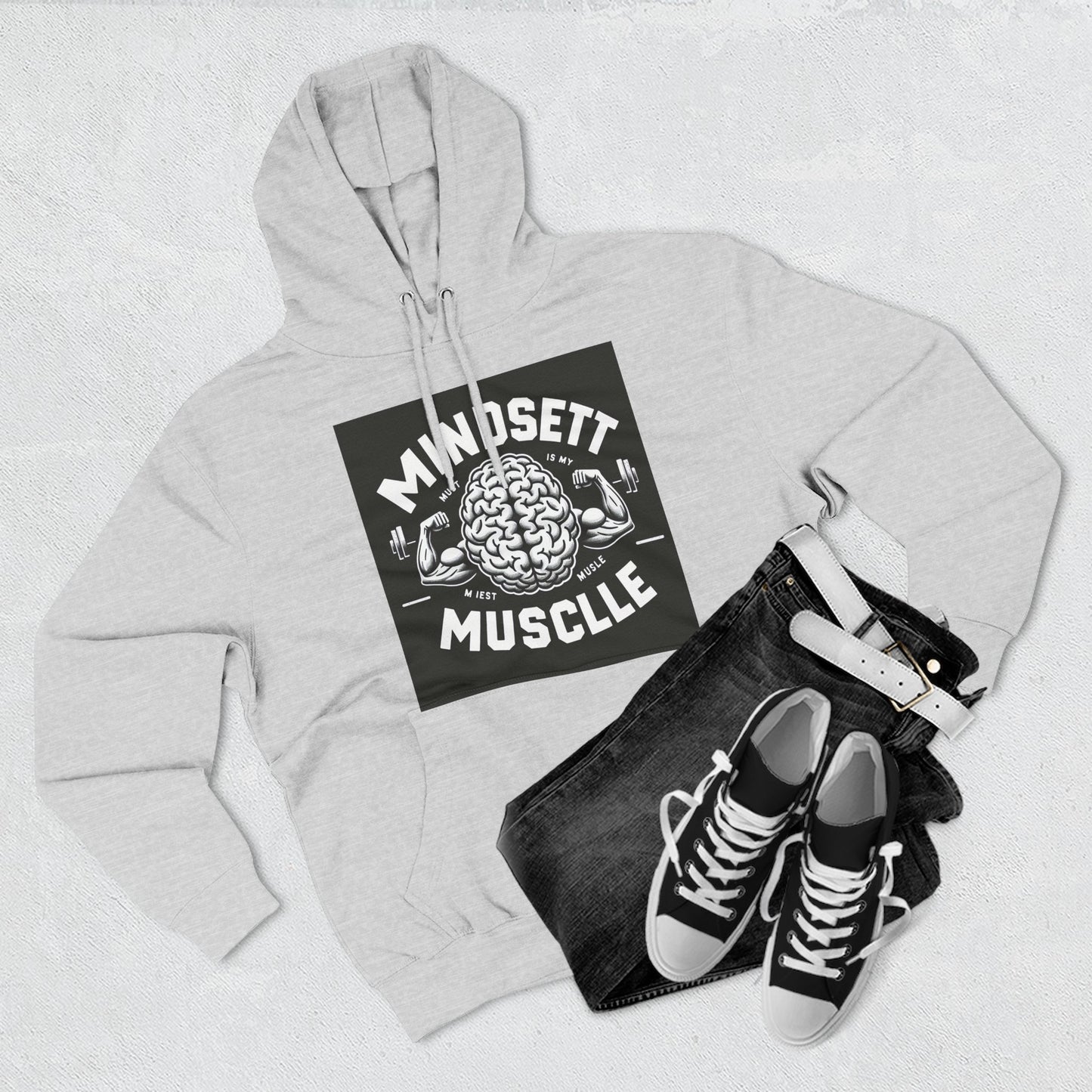 Mindset Muscles Fleece Hoodie |