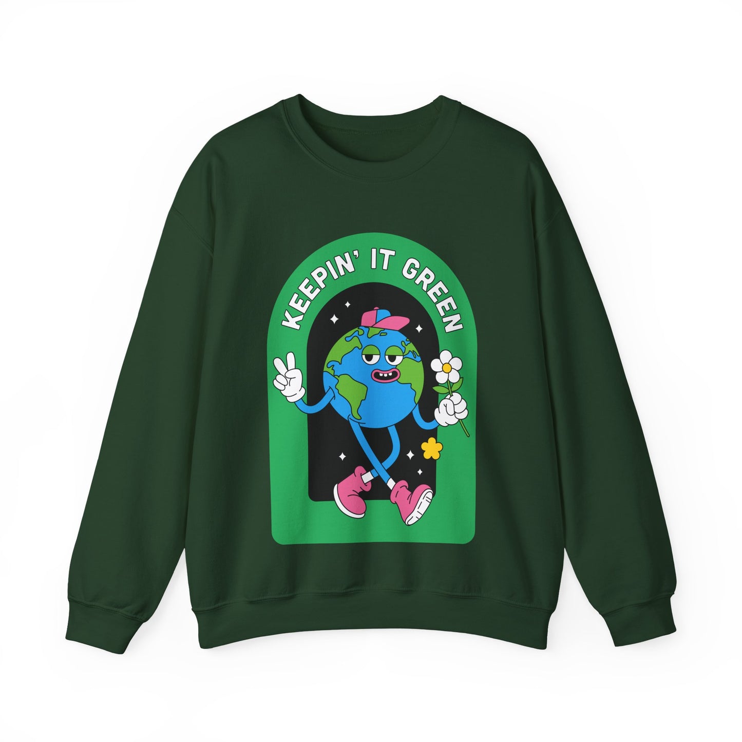 Eco-Friendly Crewneck Sweatshirt