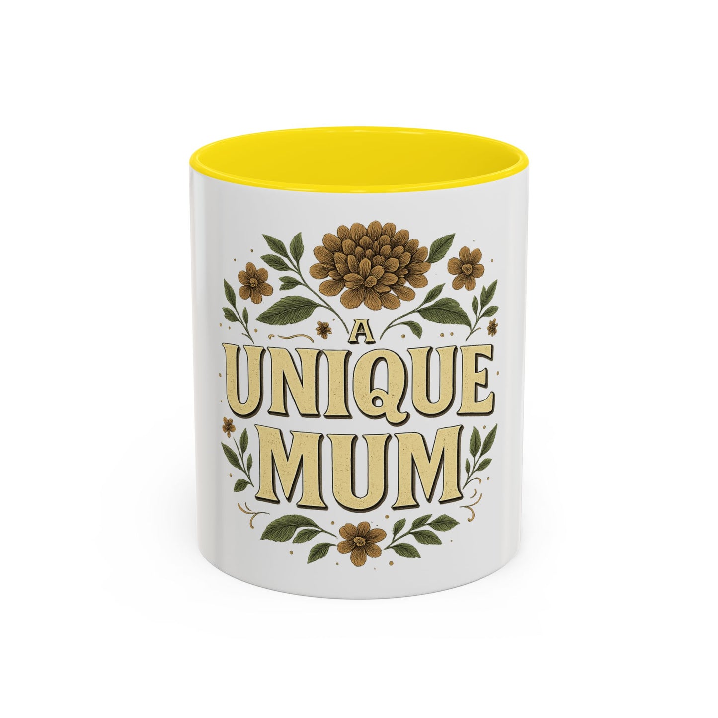 A Unique Mum Accent Coffee Mug