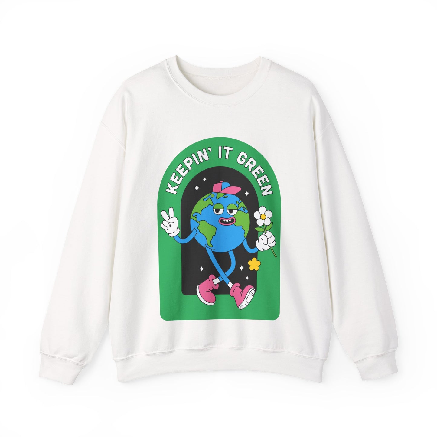 Eco-Friendly Crewneck Sweatshirt