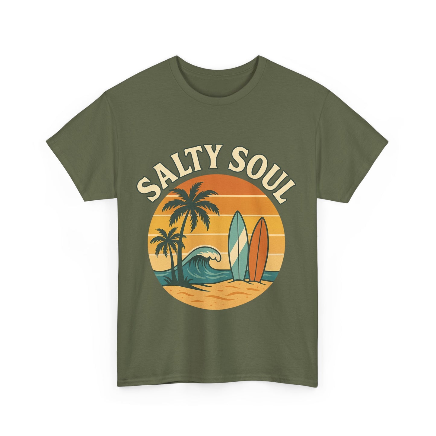 Salty Soul Unisex Heavy Cotton T-Shirt