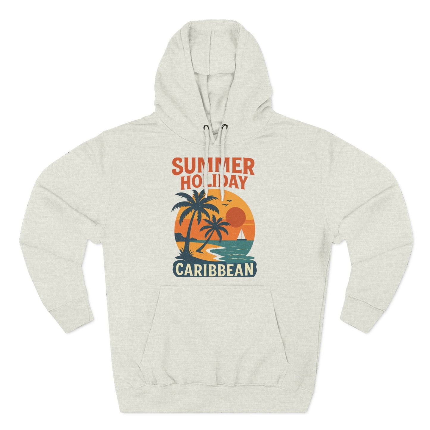 Caribbean Summer Fleece Hoodie
