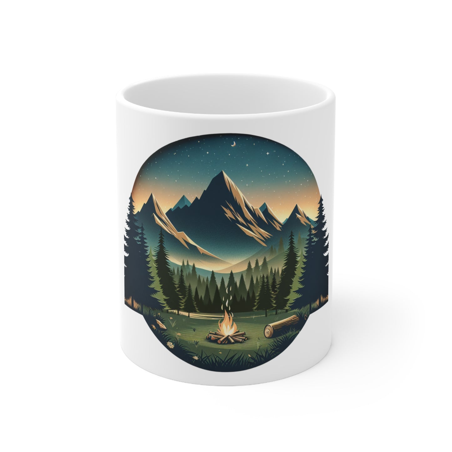Mountain Science Ceramic Cup