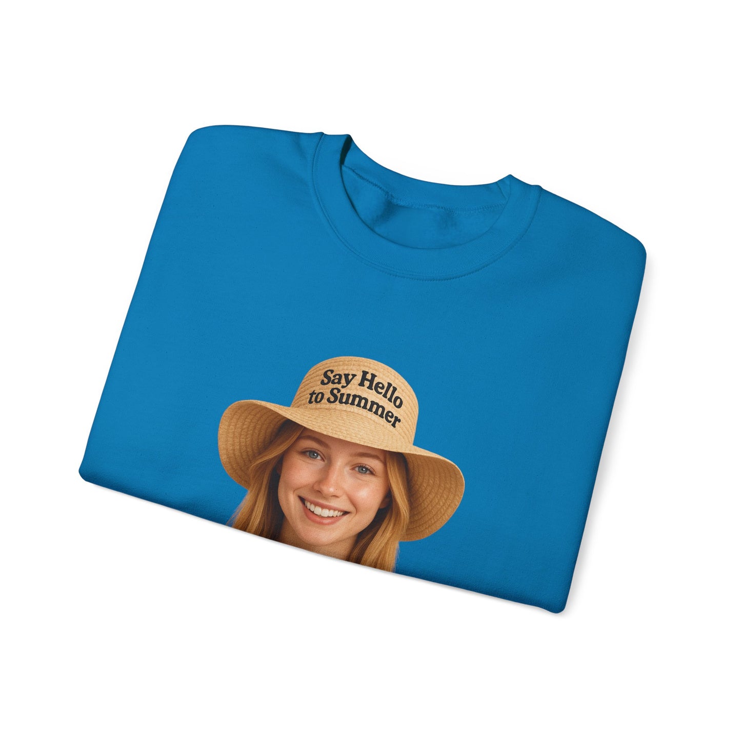 Say Hello to Summer Crewneck Sweatshirt
