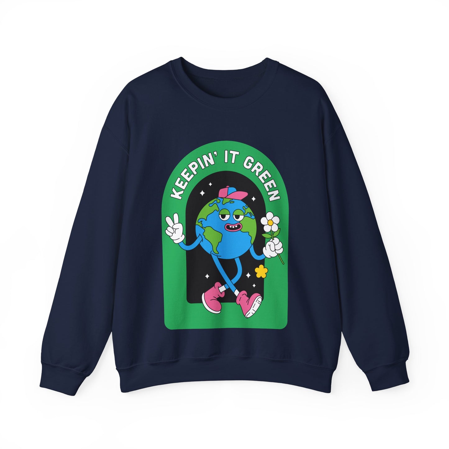 Eco-Friendly Crewneck Sweatshirt