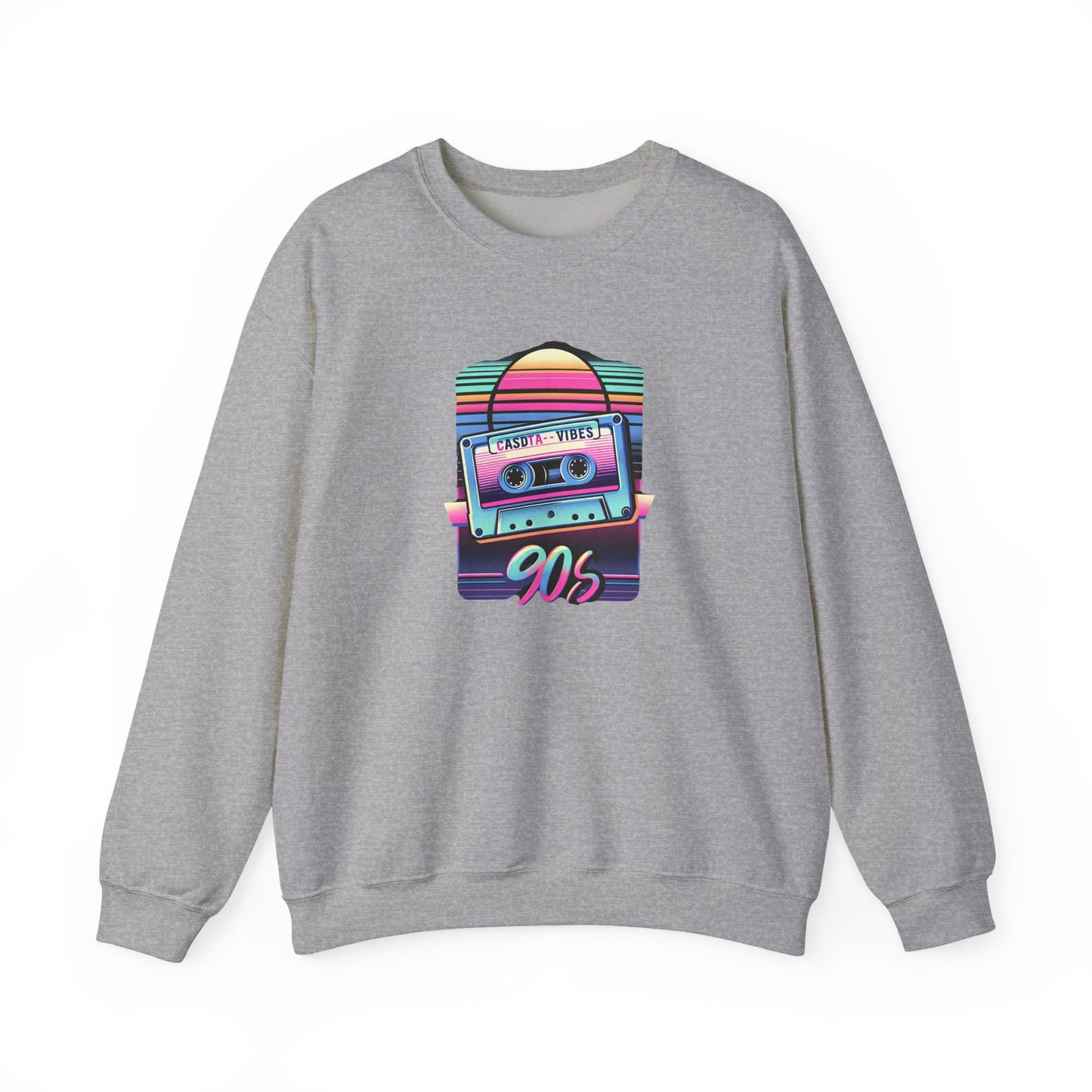 90s Retro Vibes Crewneck Sweatshirt
