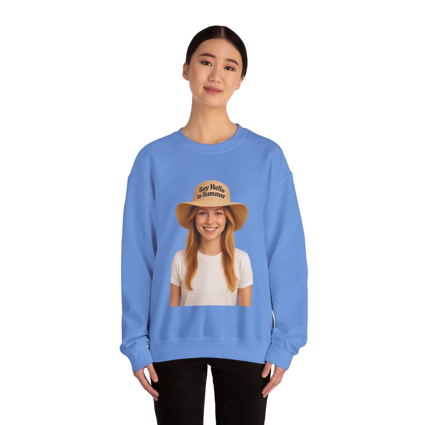 Say Hello to Summer Crewneck Sweatshirt