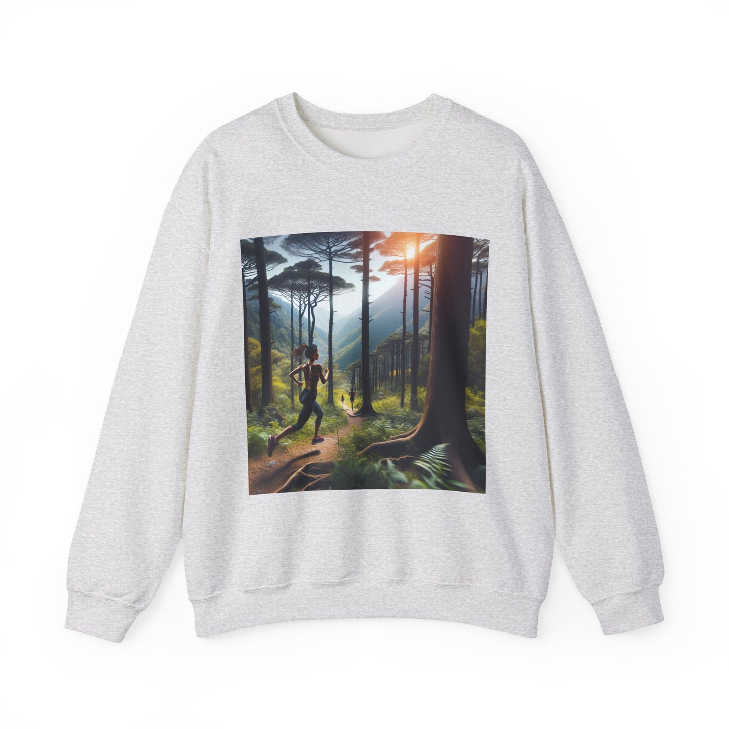 Nature-Inspired Unisex Crewneck Sweatshirt