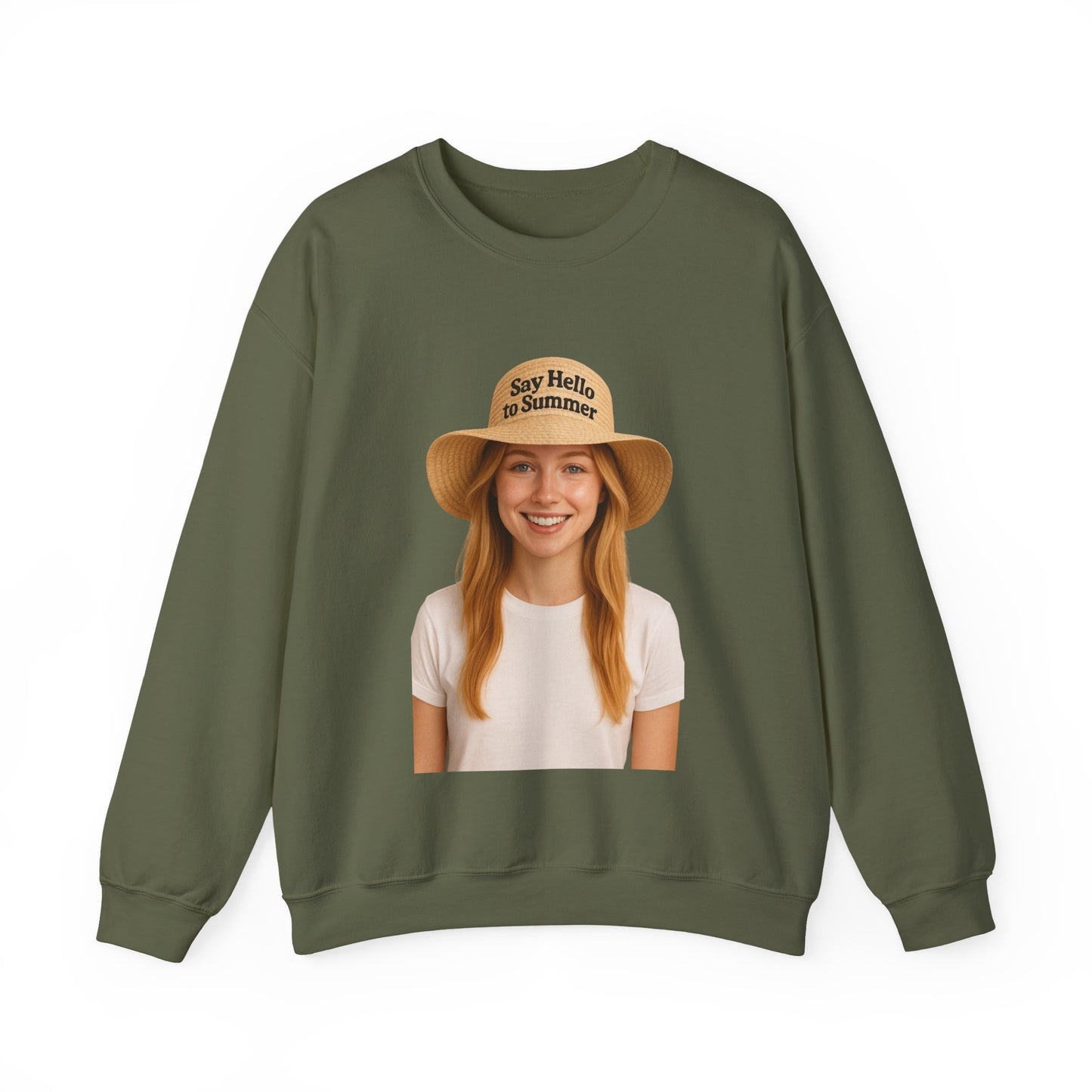 Say Hello to Summer Crewneck Sweatshirt