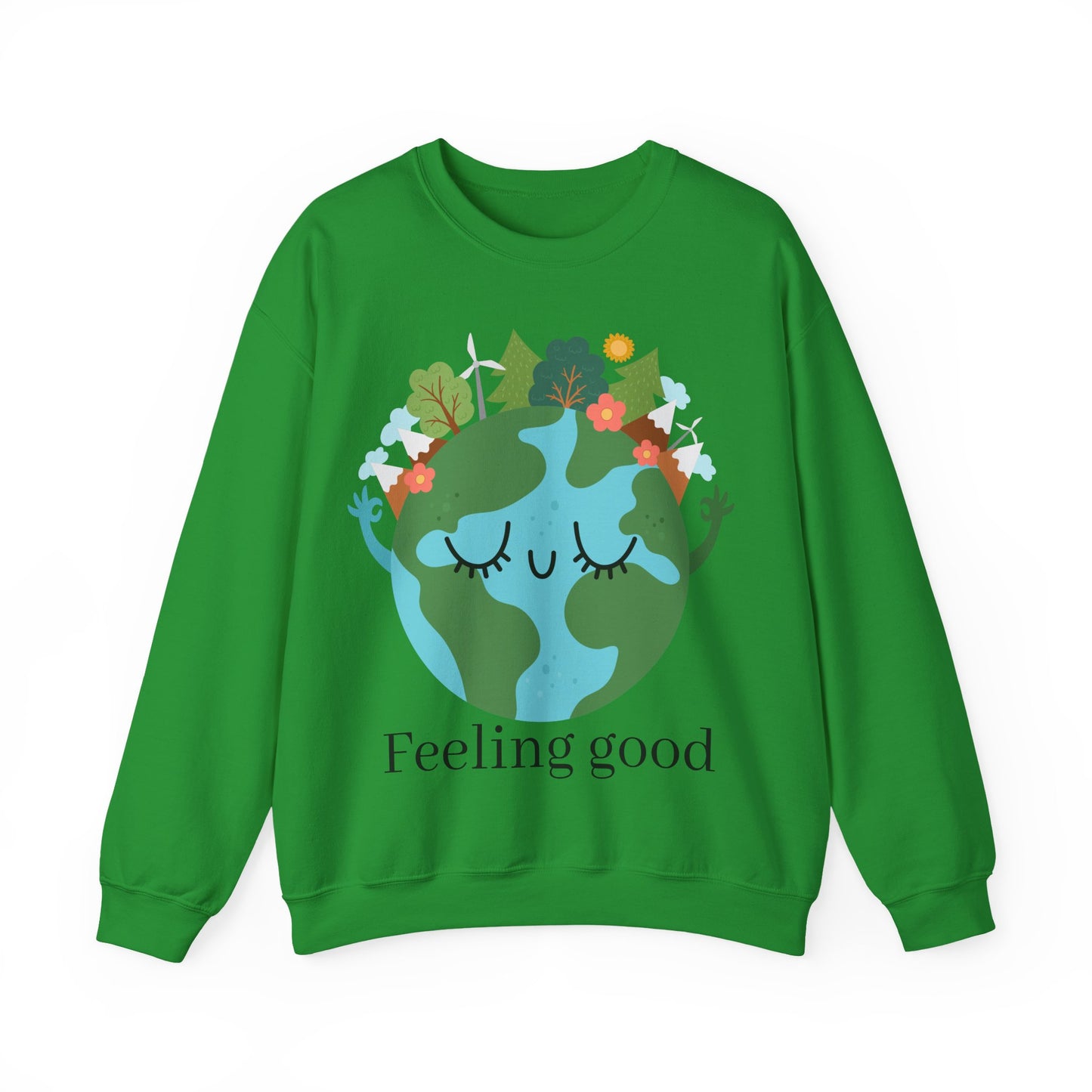 Eco-Friendly Cartoon Crewneck Sweatshirt