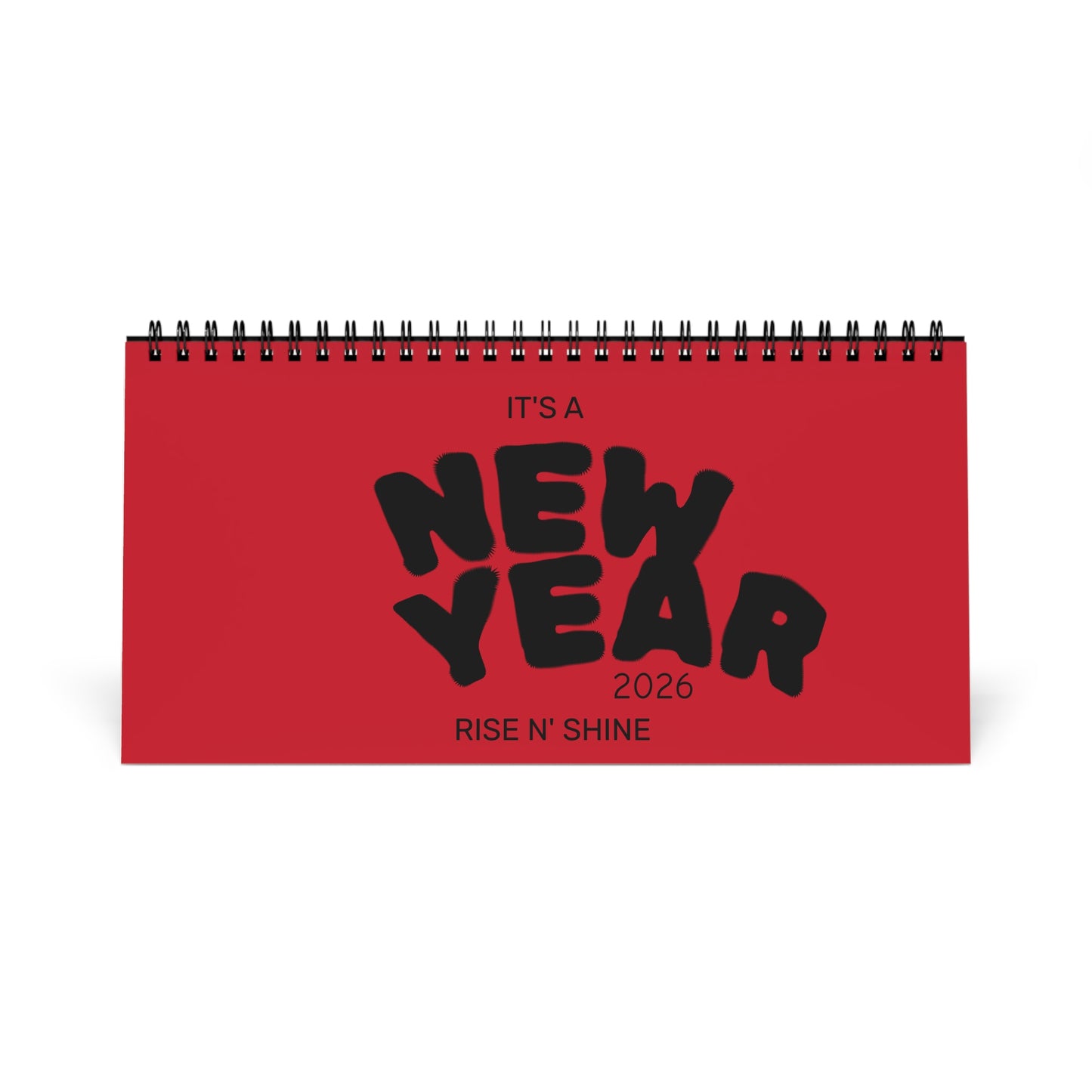 New Year Desk Calendar - "It's A New Year" Motivational Simplex Desk Calendar