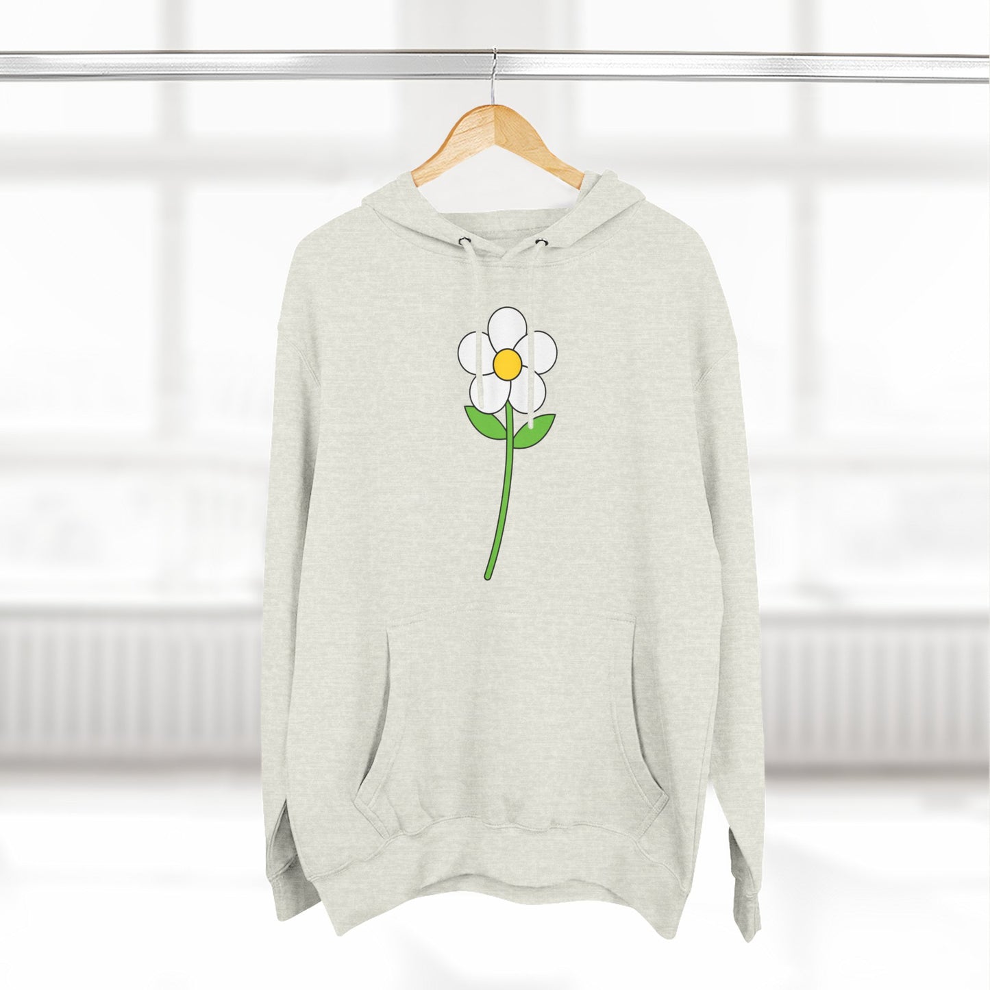 Cozy Floral Fleece Hoodie