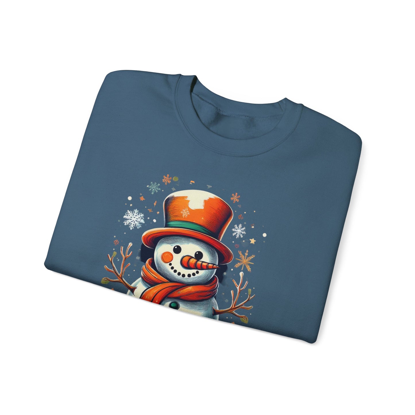 Cozy Snowman Unisex Sweatshirt