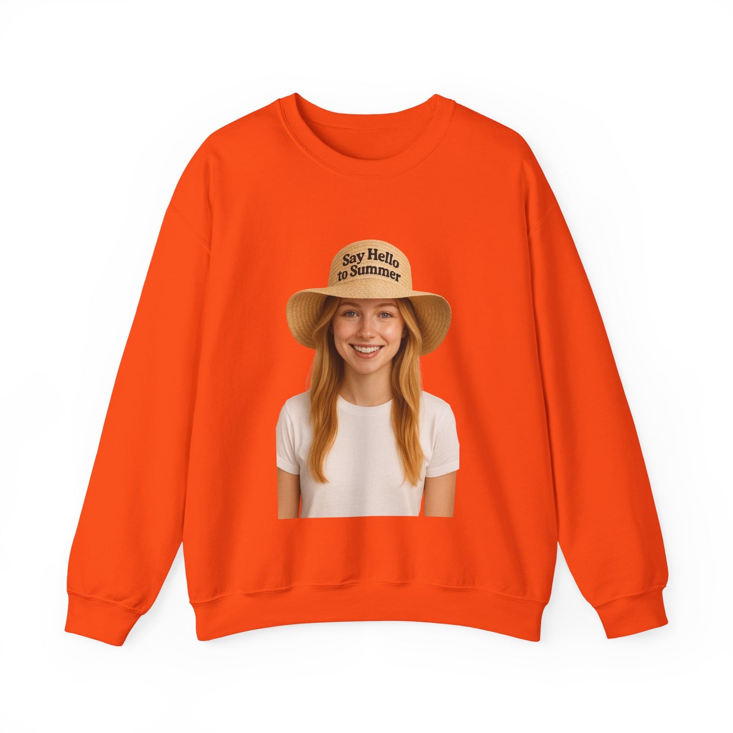 Say Hello to Summer Crewneck Sweatshirt