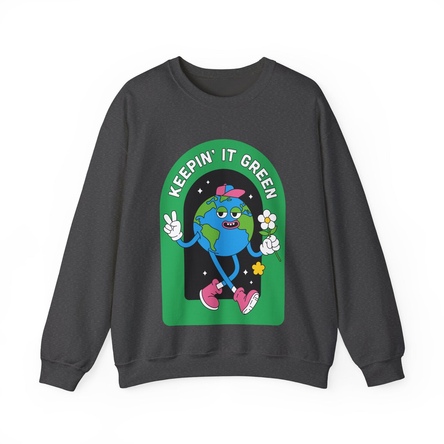Eco-Friendly Crewneck Sweatshirt