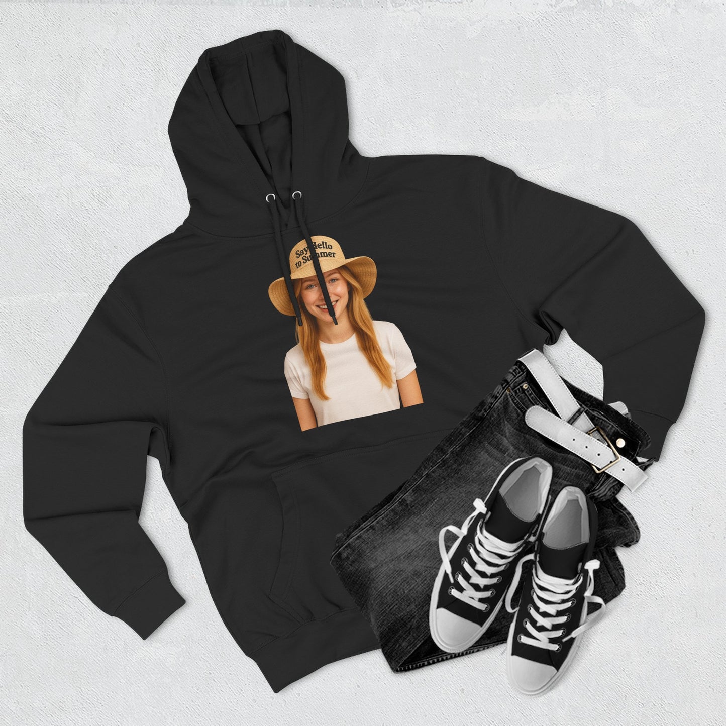 Say Hello to Summer Fleece Hoodie