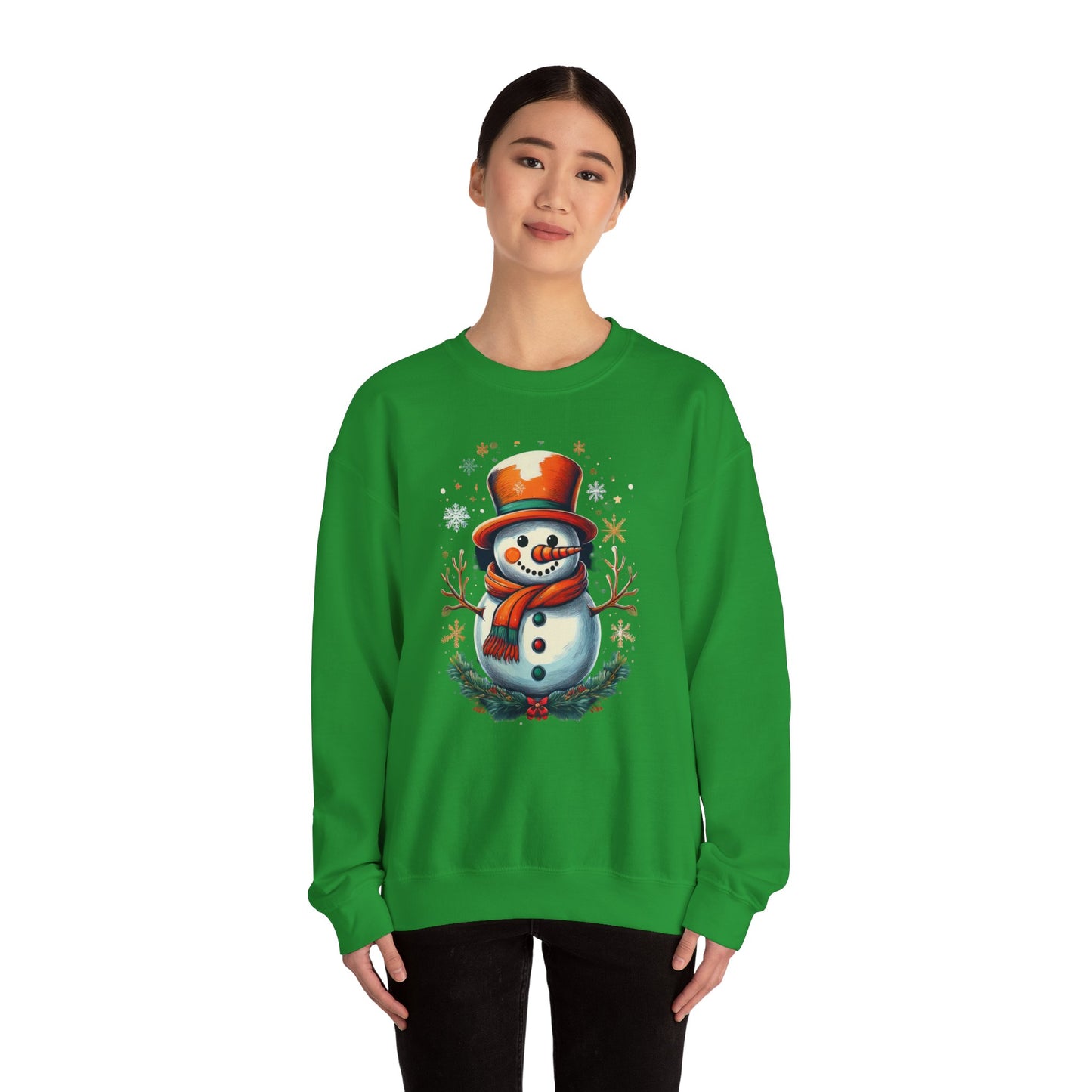 Cozy Snowman Unisex Sweatshirt
