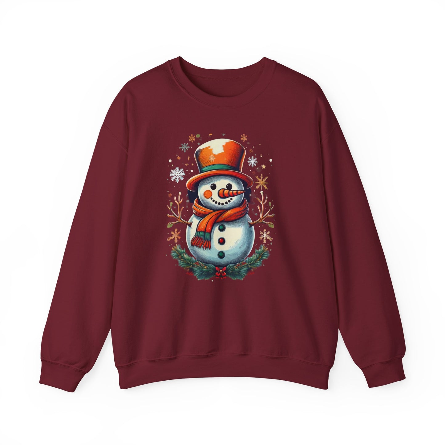 Cozy Snowman Unisex Sweatshirt