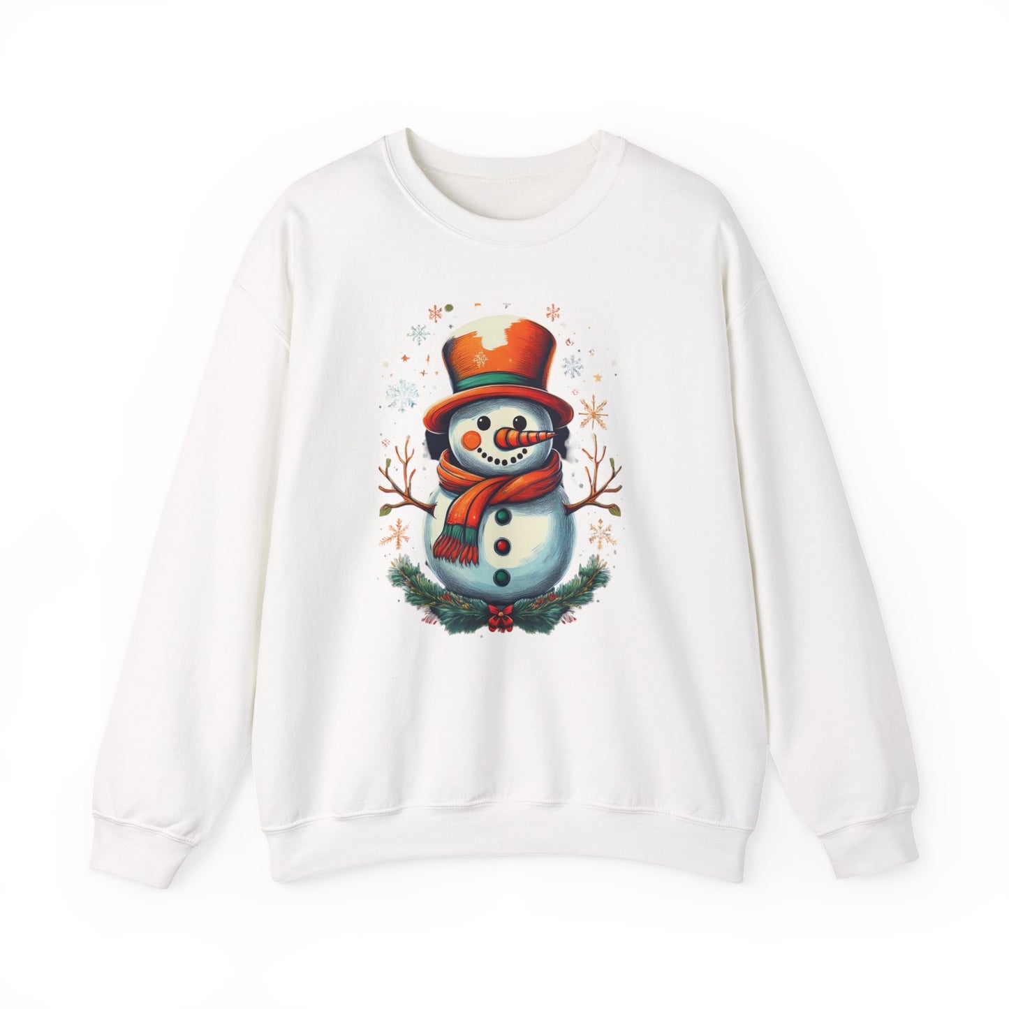 Cozy Snowman Unisex Sweatshirt