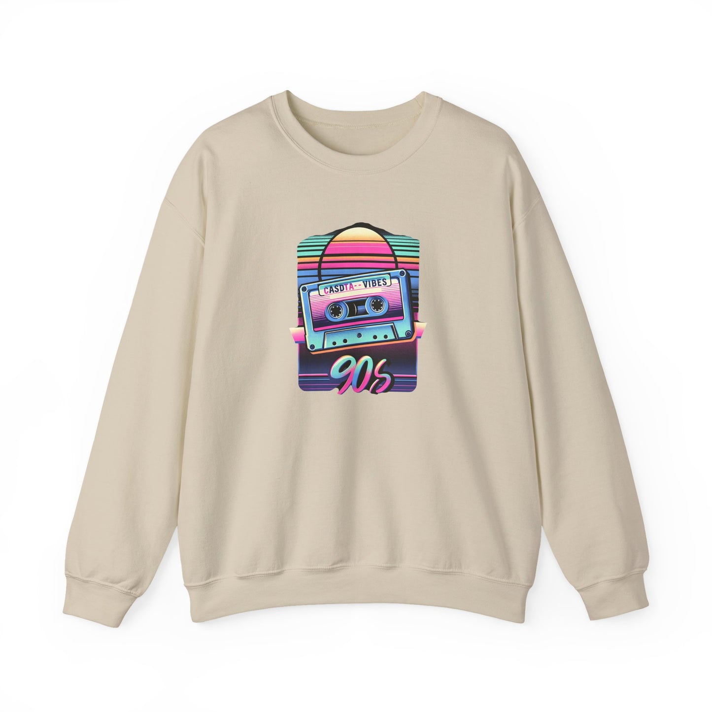 90s Retro Vibes Crewneck Sweatshirt