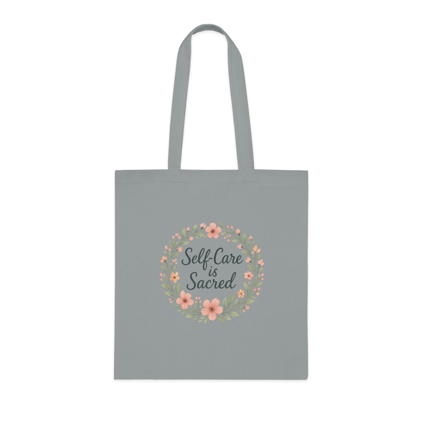 Self-Care is Sacred Cotton Tote Bag