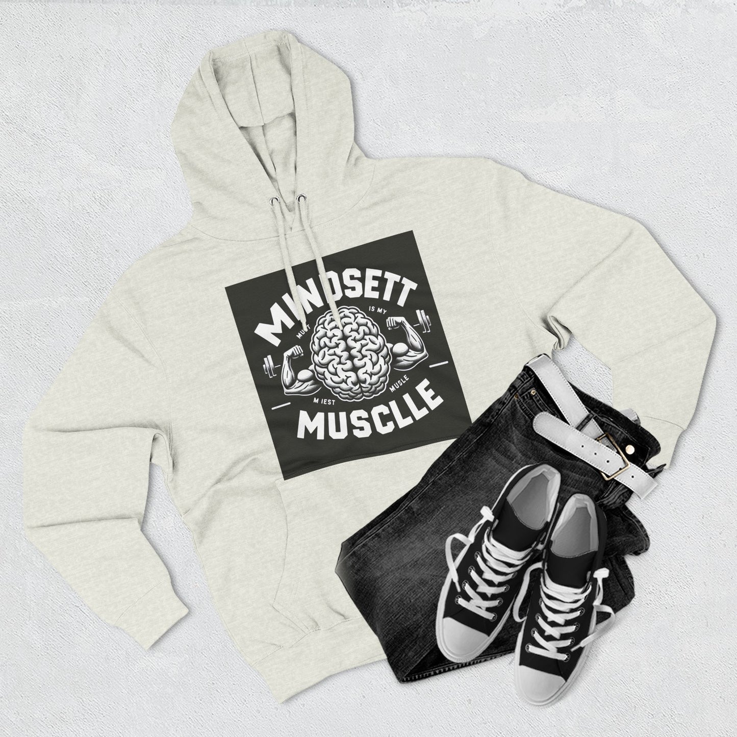 Mindset Muscles Fleece Hoodie |