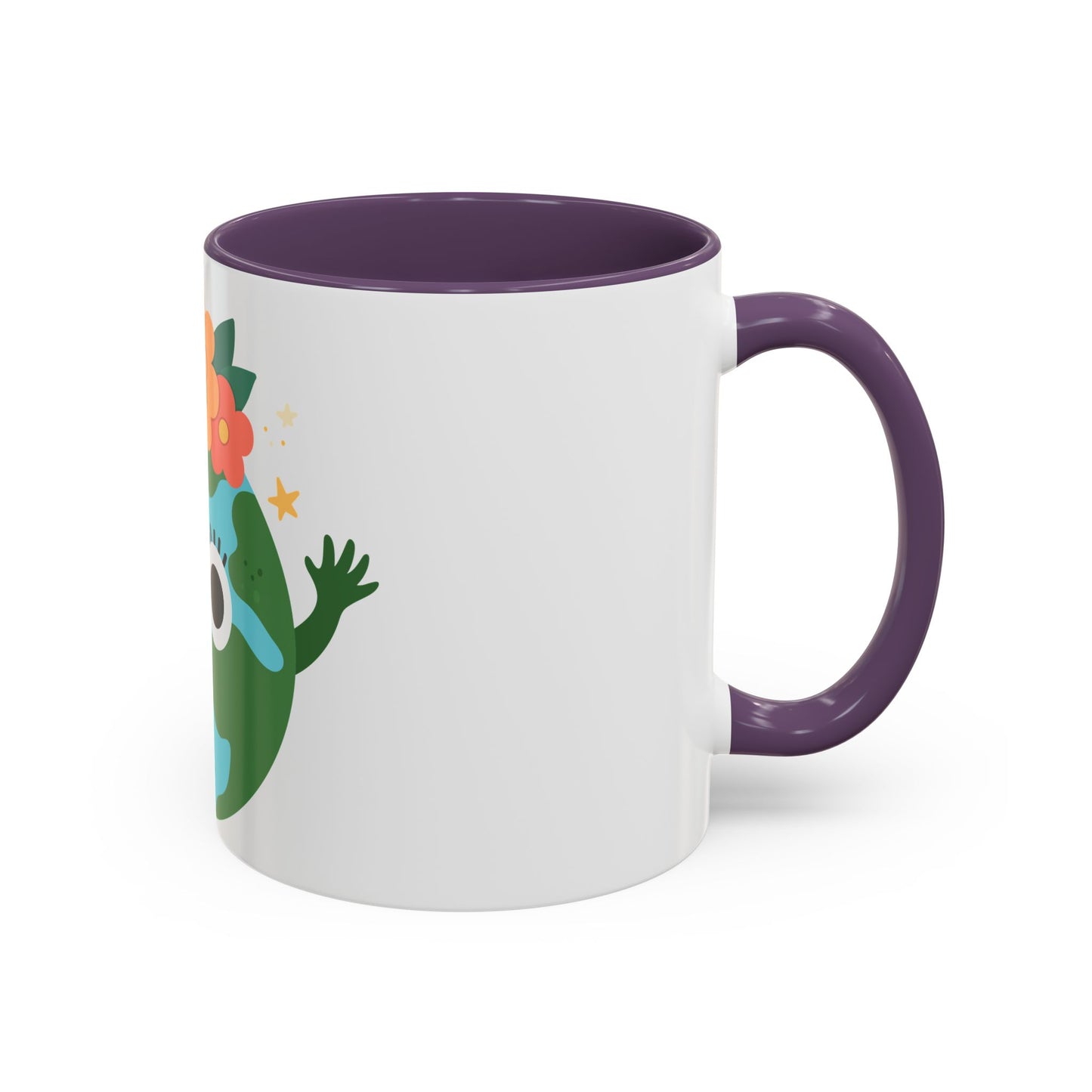 Cute Earth-Themed Coffee Mug
