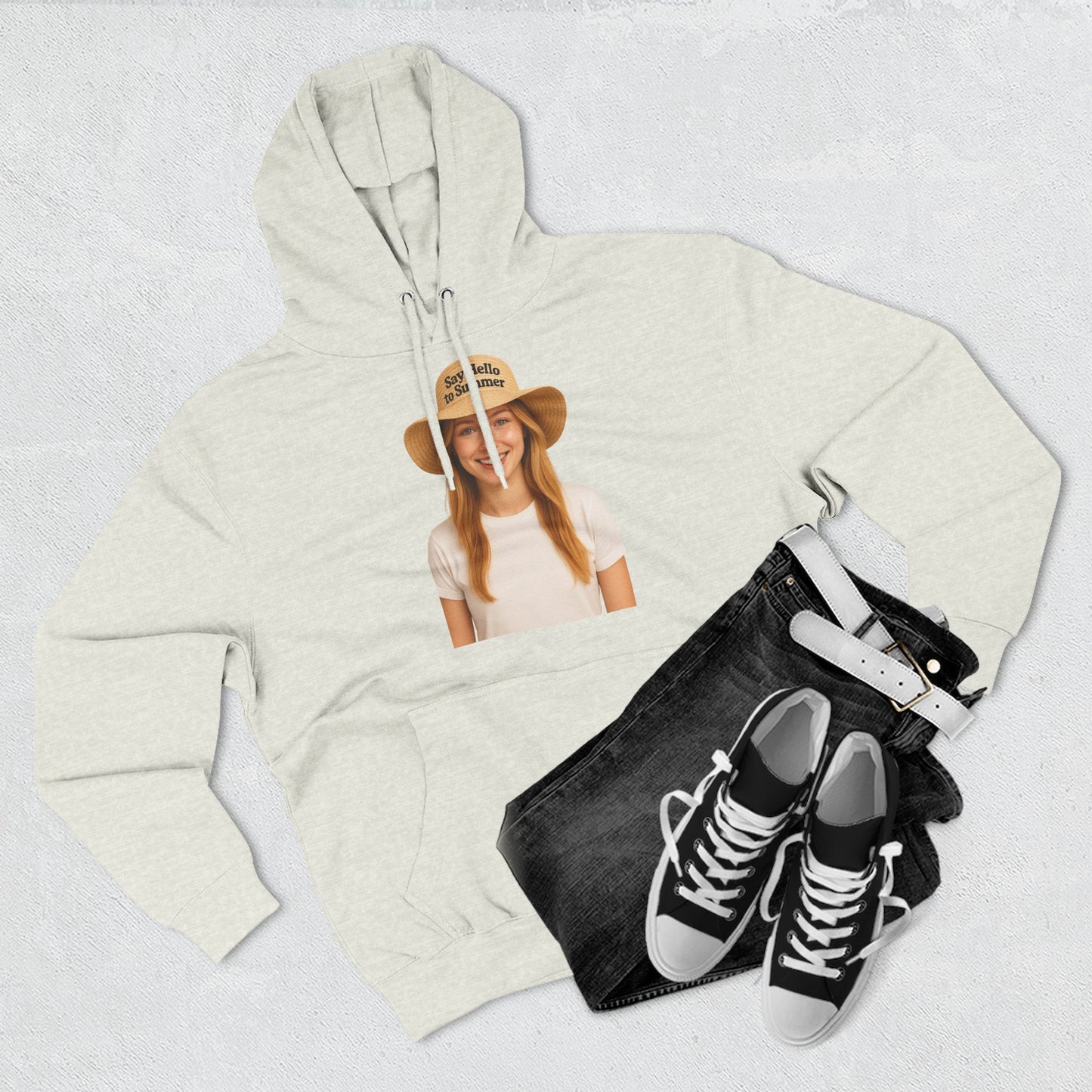Say Hello to Summer Fleece Hoodie