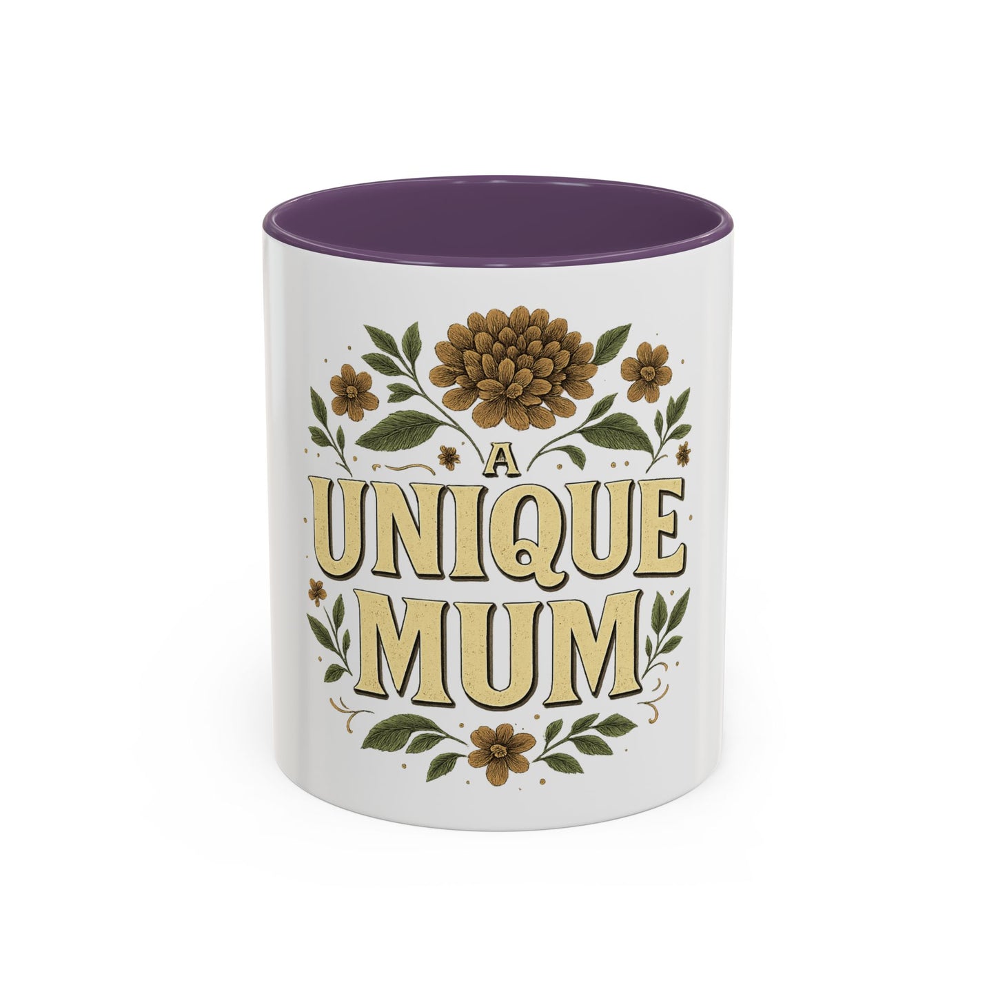 A Unique Mum Accent Coffee Mug