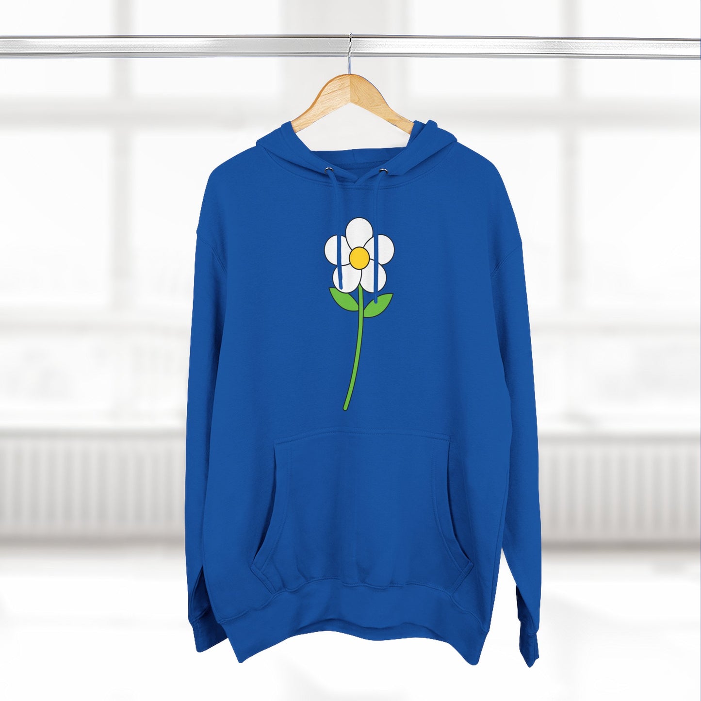 Cozy Floral Fleece Hoodie