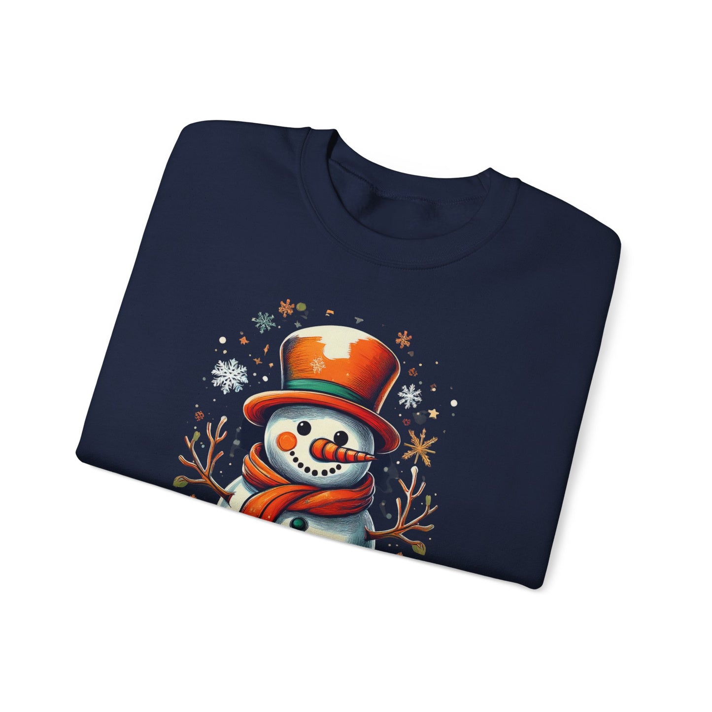 Cozy Snowman Unisex Sweatshirt