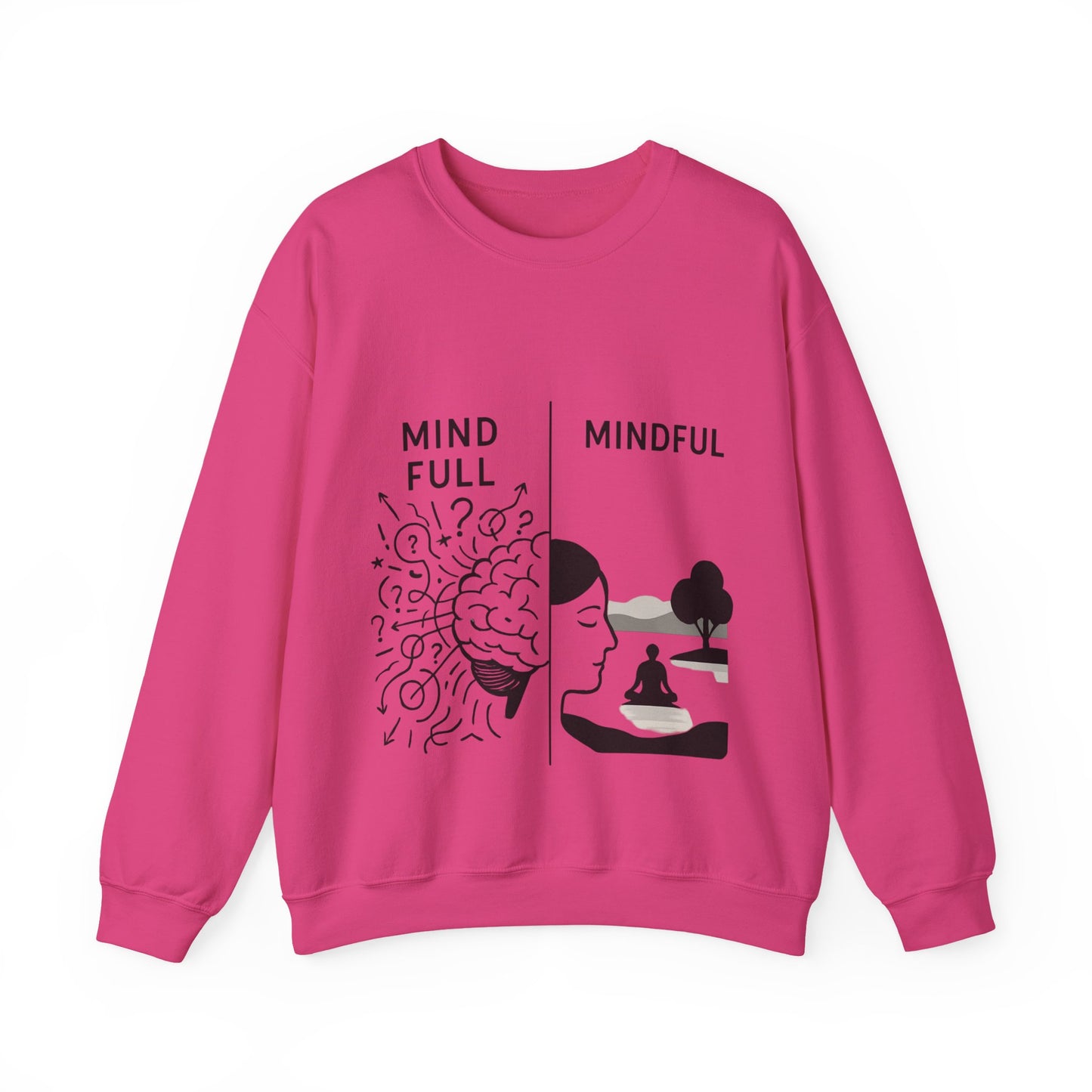 Mind Full - Mindful Unisex Crewneck Sweatshirt